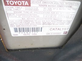 2000 TOYOTA CAMRY LE 4DR GOLD 2.2 AT Z19621